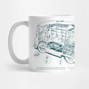 Morris J2 Light Van Mug